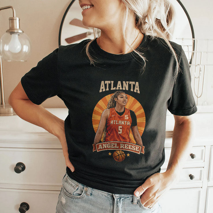 Angel Reese Atlanta Dream Basketball T Shirt Unisex