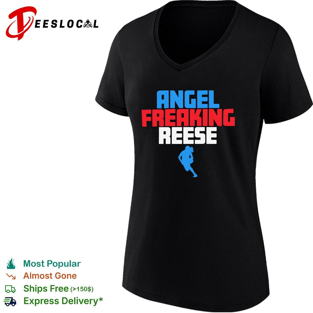 Angel Reese Chicago Sky WNBA Angel Freaking Reese basketball shirt Unisex