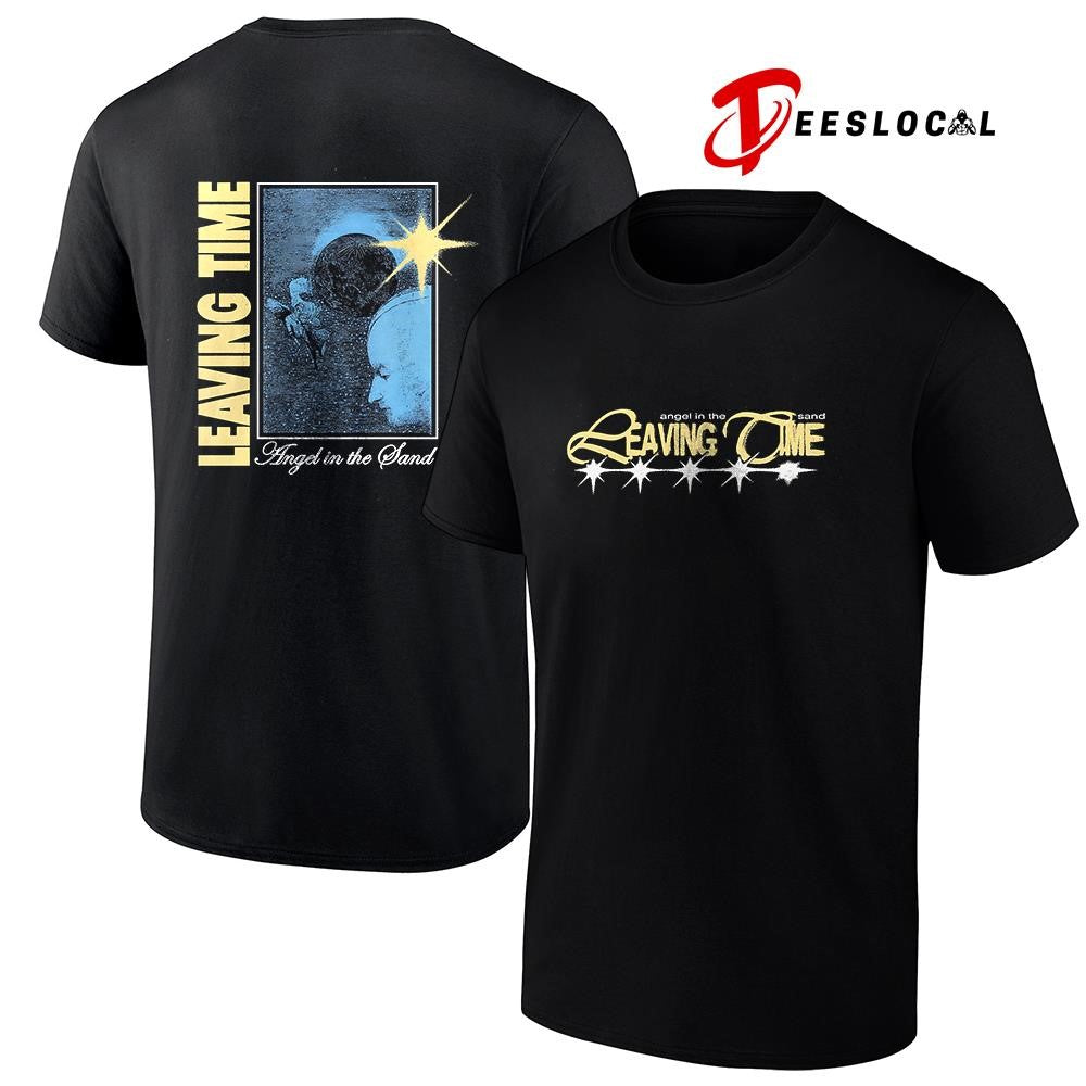 Angel in the sand leaving time graphic shirt Unisex