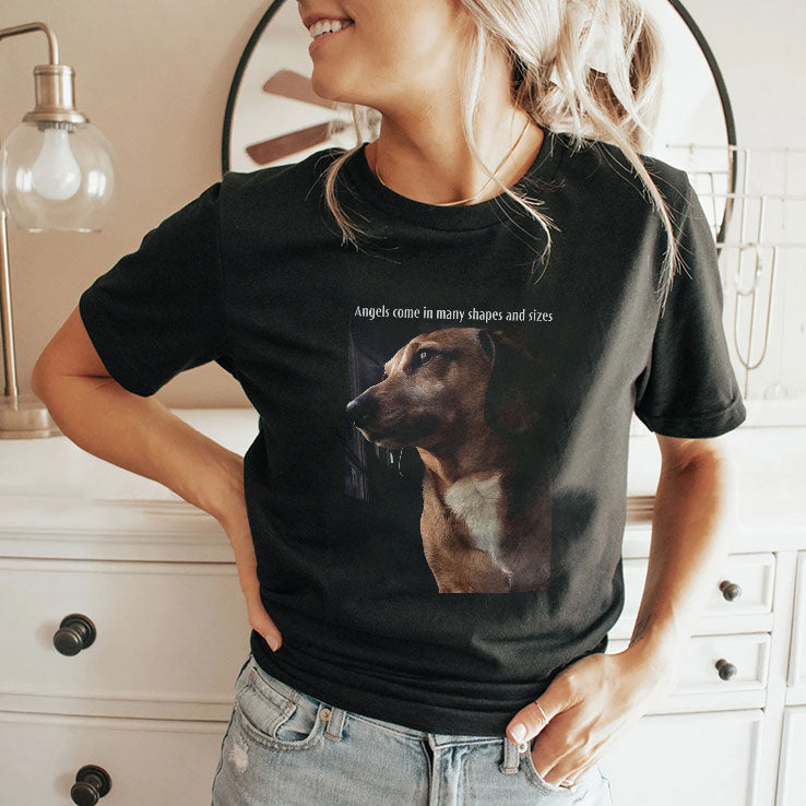 Angels Come In Many Shapes And Sizes Frankie T Shirt Unisex