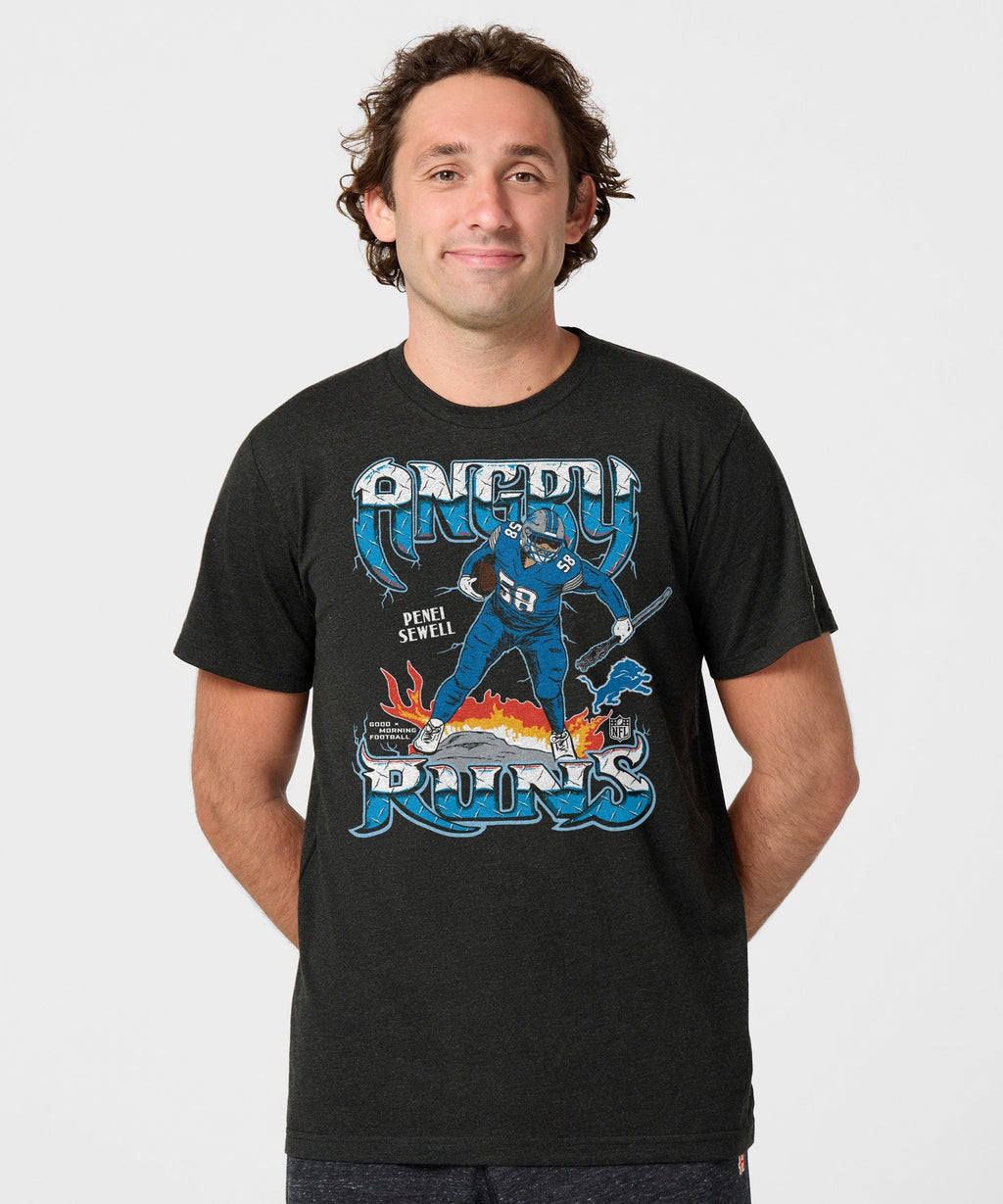 Angry Runs 2024 Lions Penei Sewell Unisex
