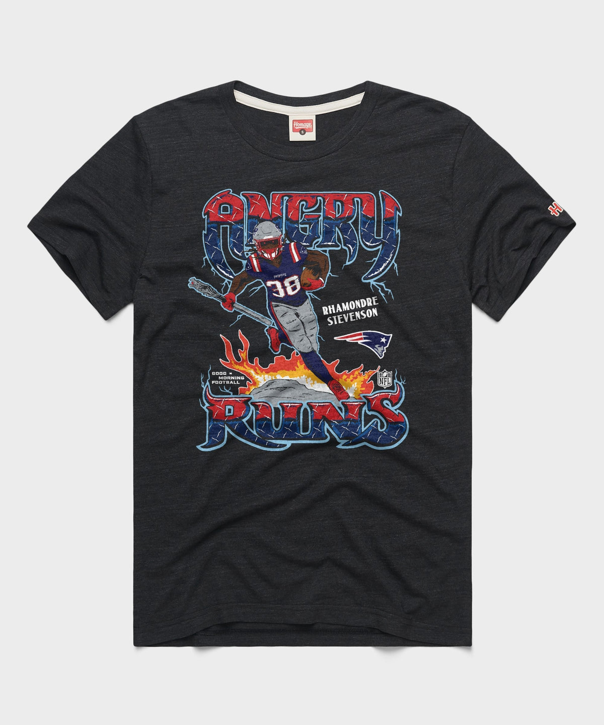 Angry Runs 2024 Patriots Rhamondre Stevenson Unisex