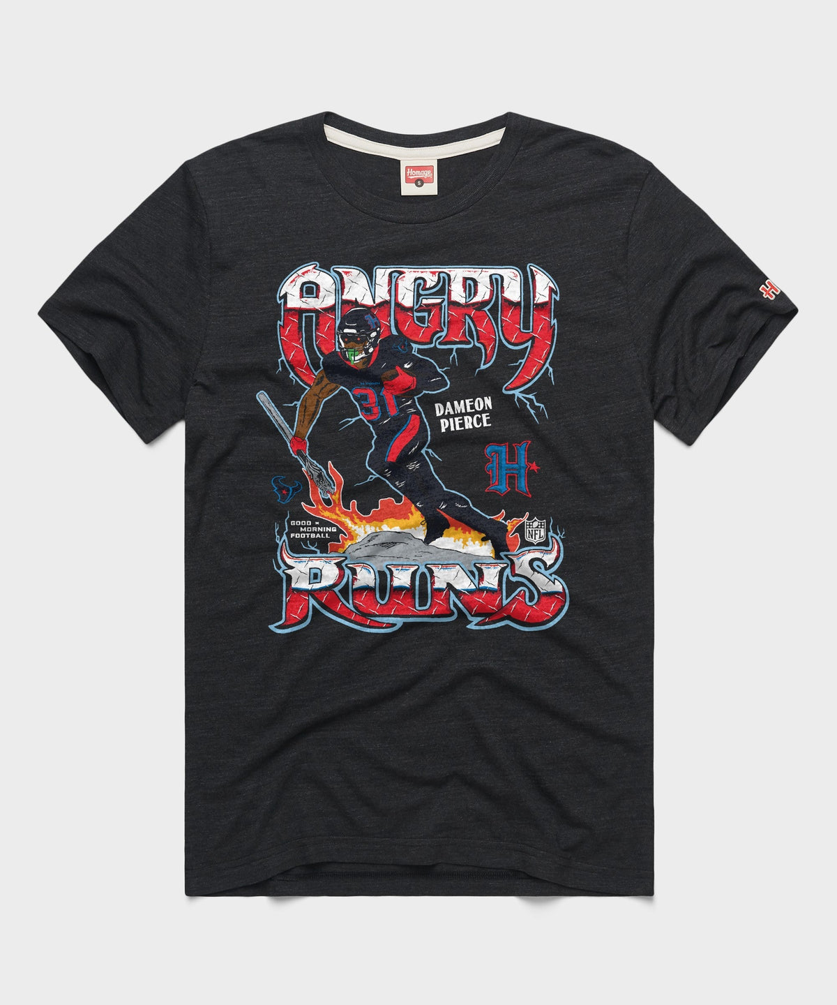 Angry Runs 2024 Texans Dameon Pierce Unisex