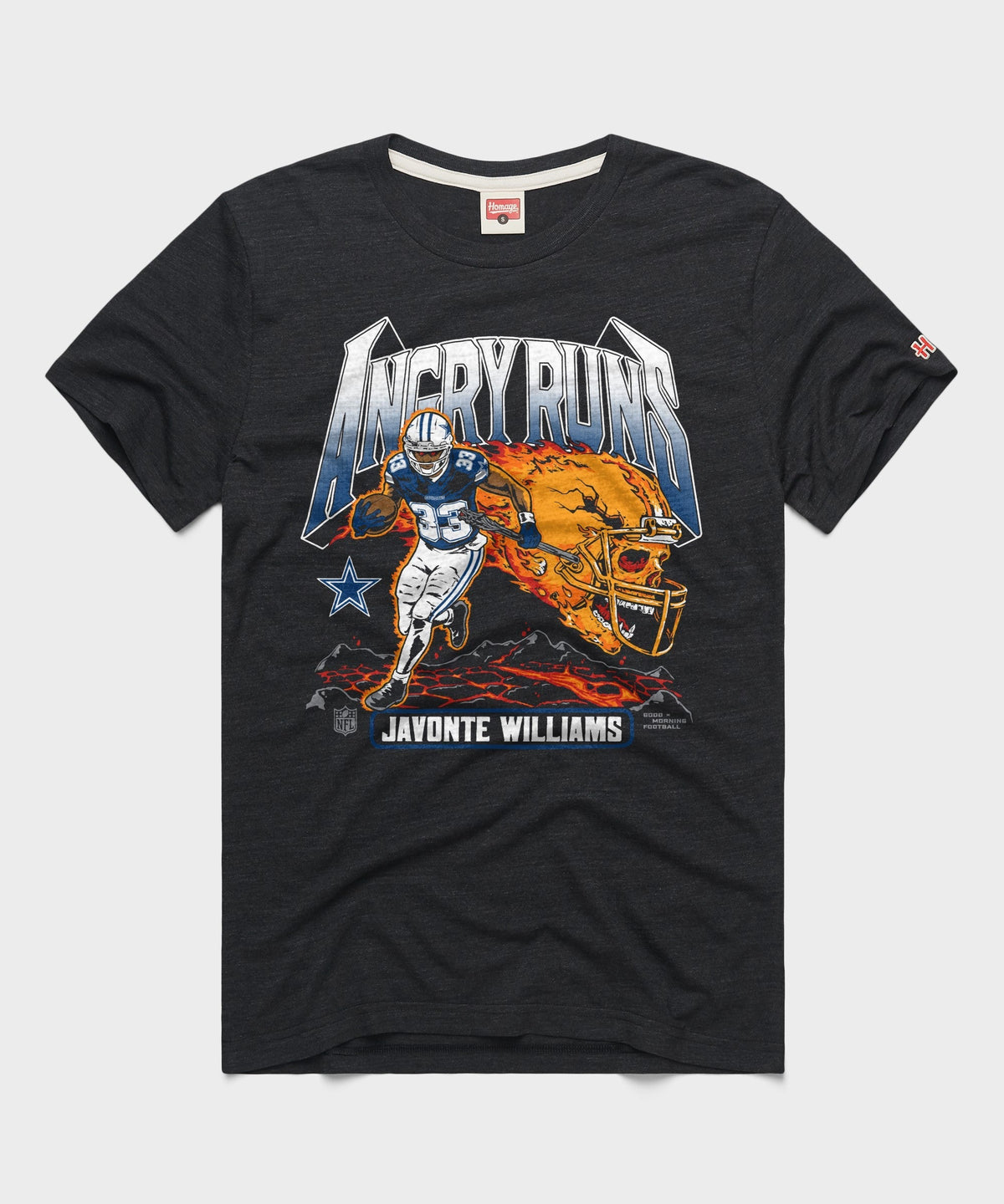 Angry Runs 2025 Cowboys Javonte Williams Unisex
