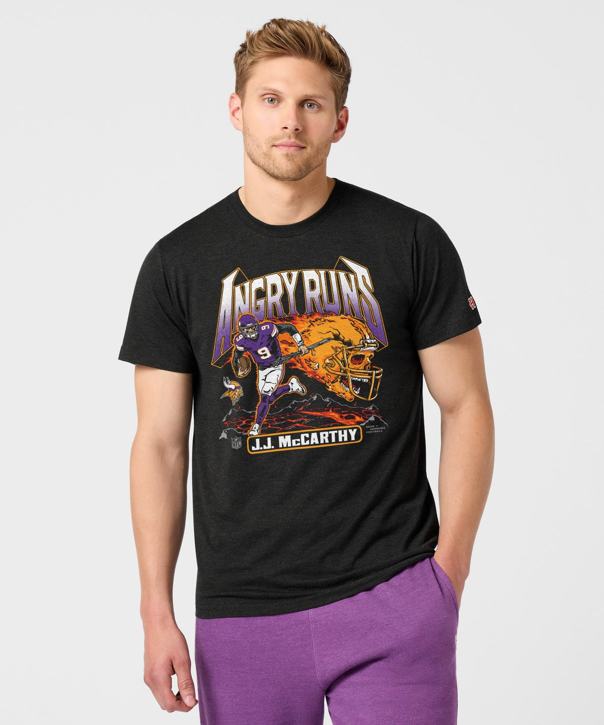Angry Runs 2025 Vikings J.J. McCarthy Unisex
