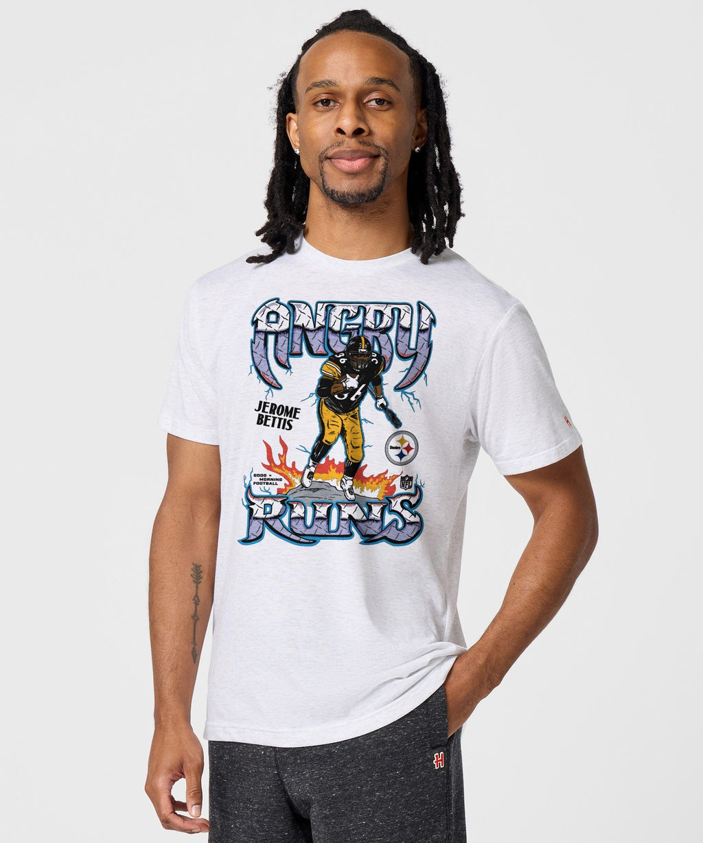 Angry Runs Steelers Jerome Bettis Unisex