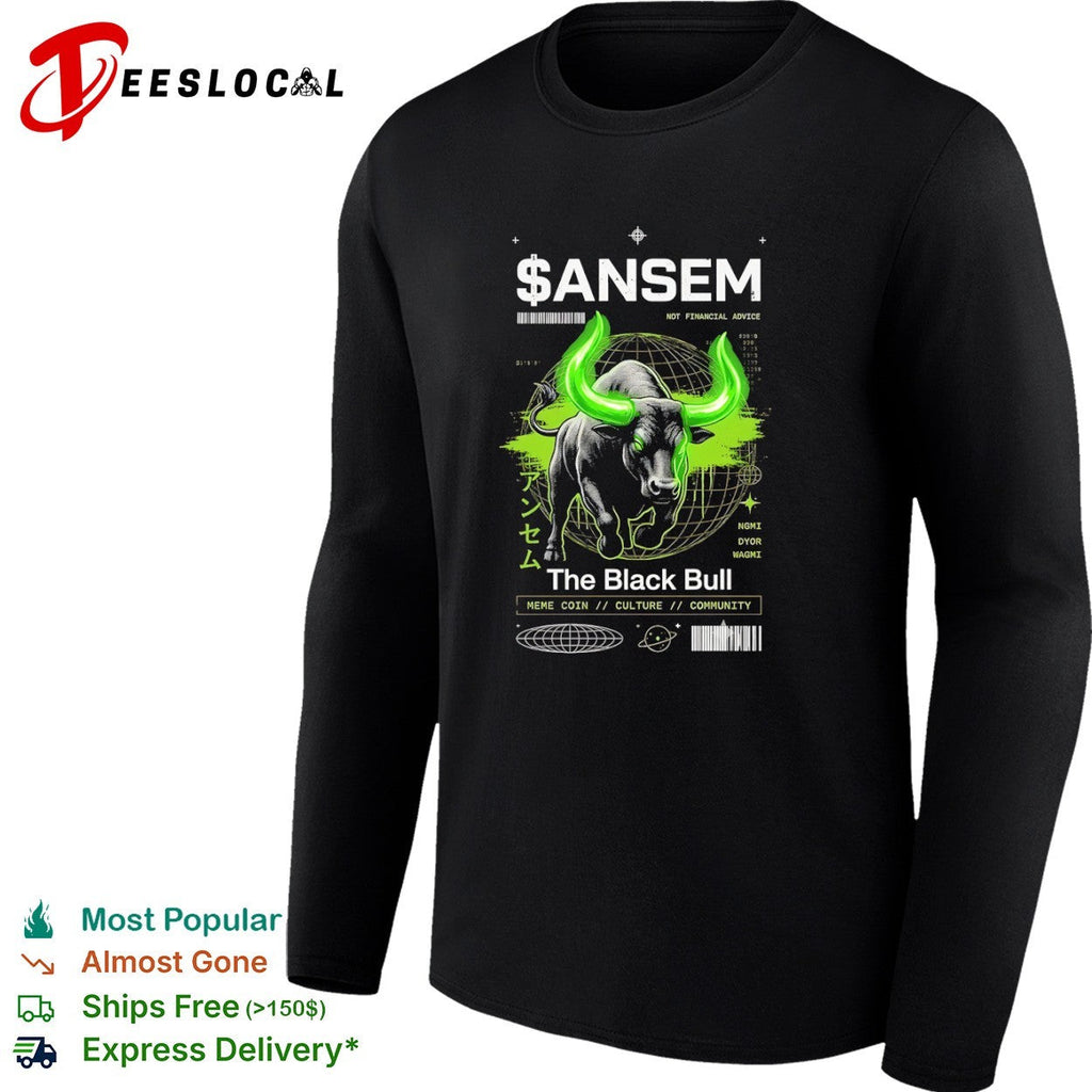 Ansem The Black Bull Meme Coin Culture Community shirt Unisex