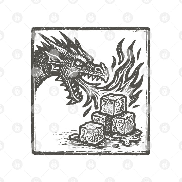 Anti ICE Dragon T Shirt Unisex