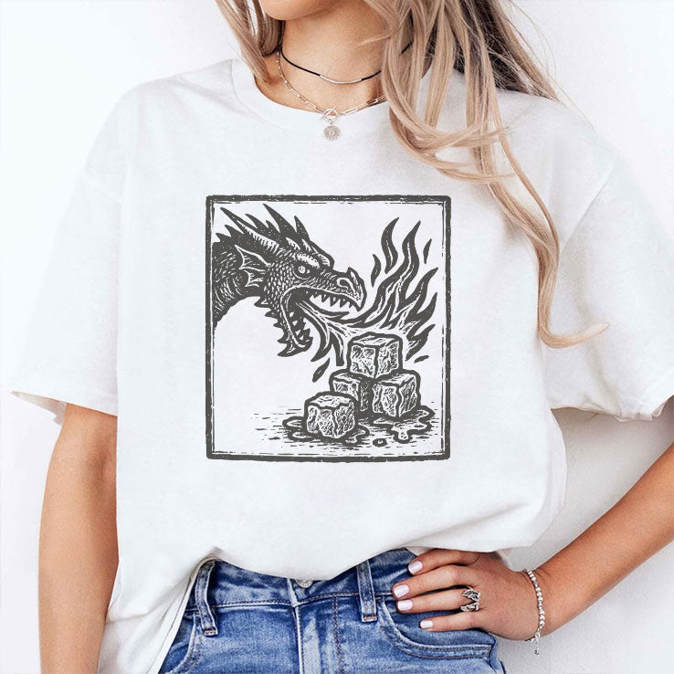 Anti ICE Dragon T Shirt Unisex