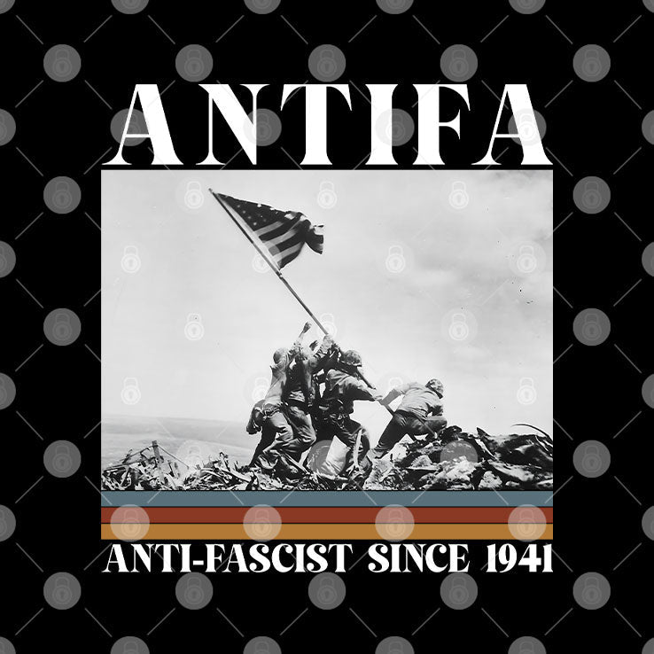 Antifa Anti-Fascist Since 1941 T Shirt Unisex