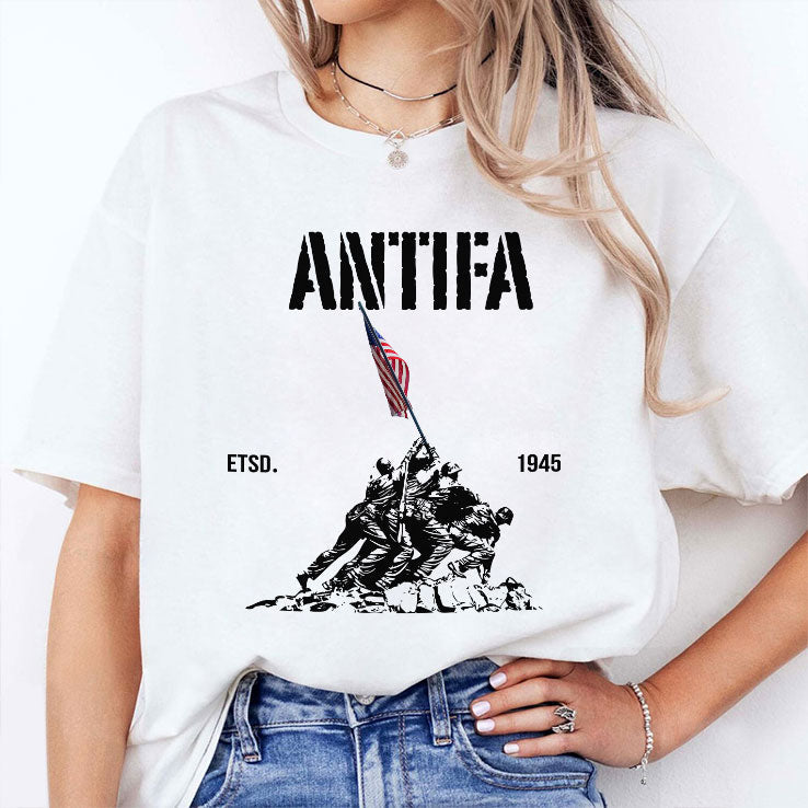 Antifa Estd 1945 T Shirt Unisex