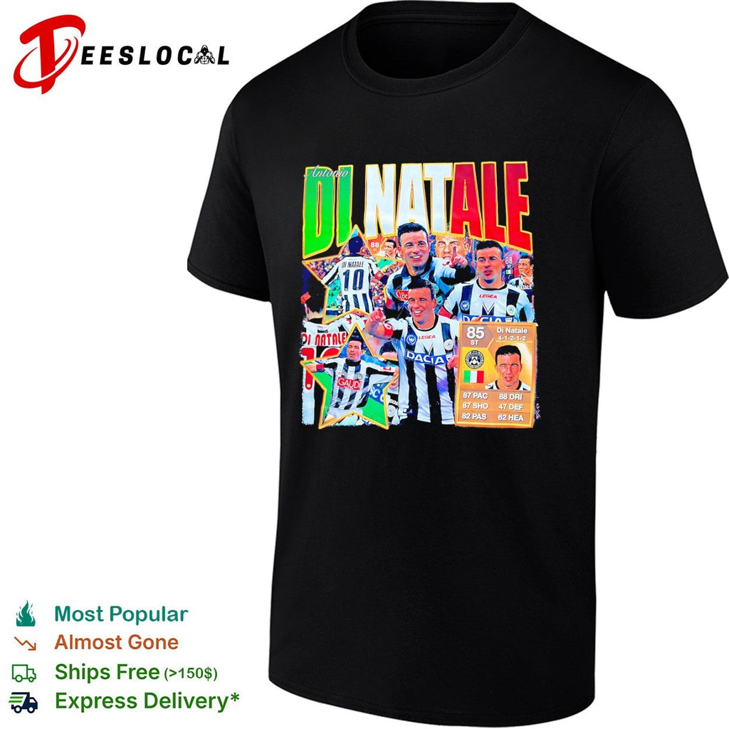 Antonio Di Natale Udinese Calcio Serie A FIFA Ultimate Team 85 ST Player Card shirt Unisex