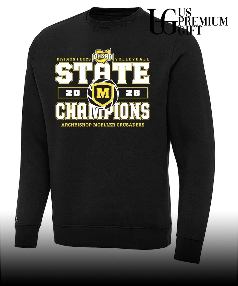 Archbishop Moeller Crusaders 2026 OHSAA Boys Volleyball Division 1 State Champions shirt Unisex