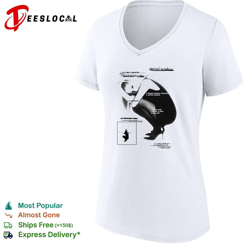 Ariana Grande eternal sunshine tracklist intro bye don’t wanna break up again shirt Unisex
