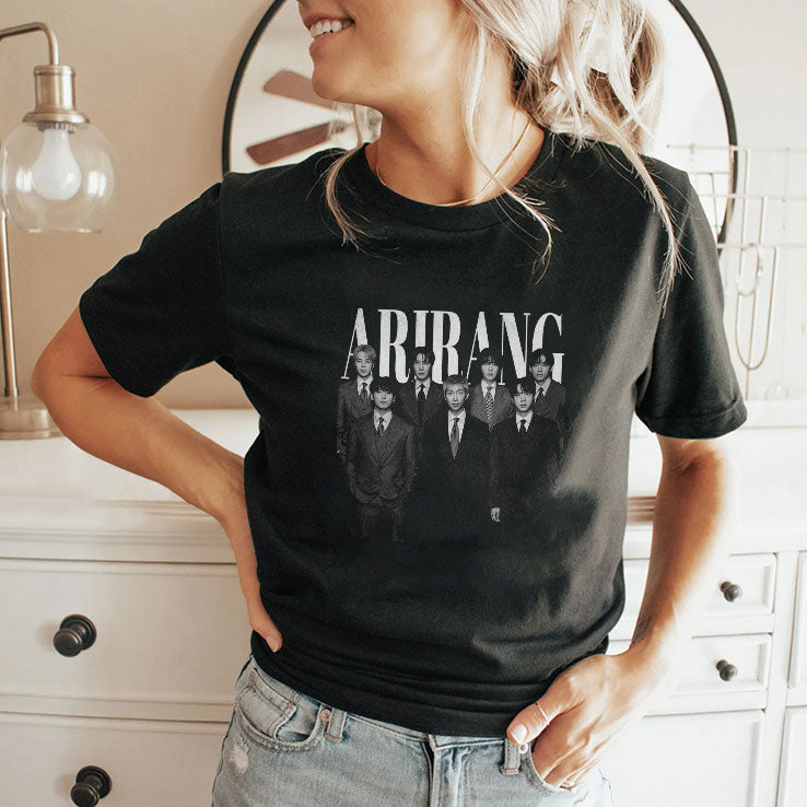 Arirang Bangtan Boys 2026 Tour Shirt Unisex