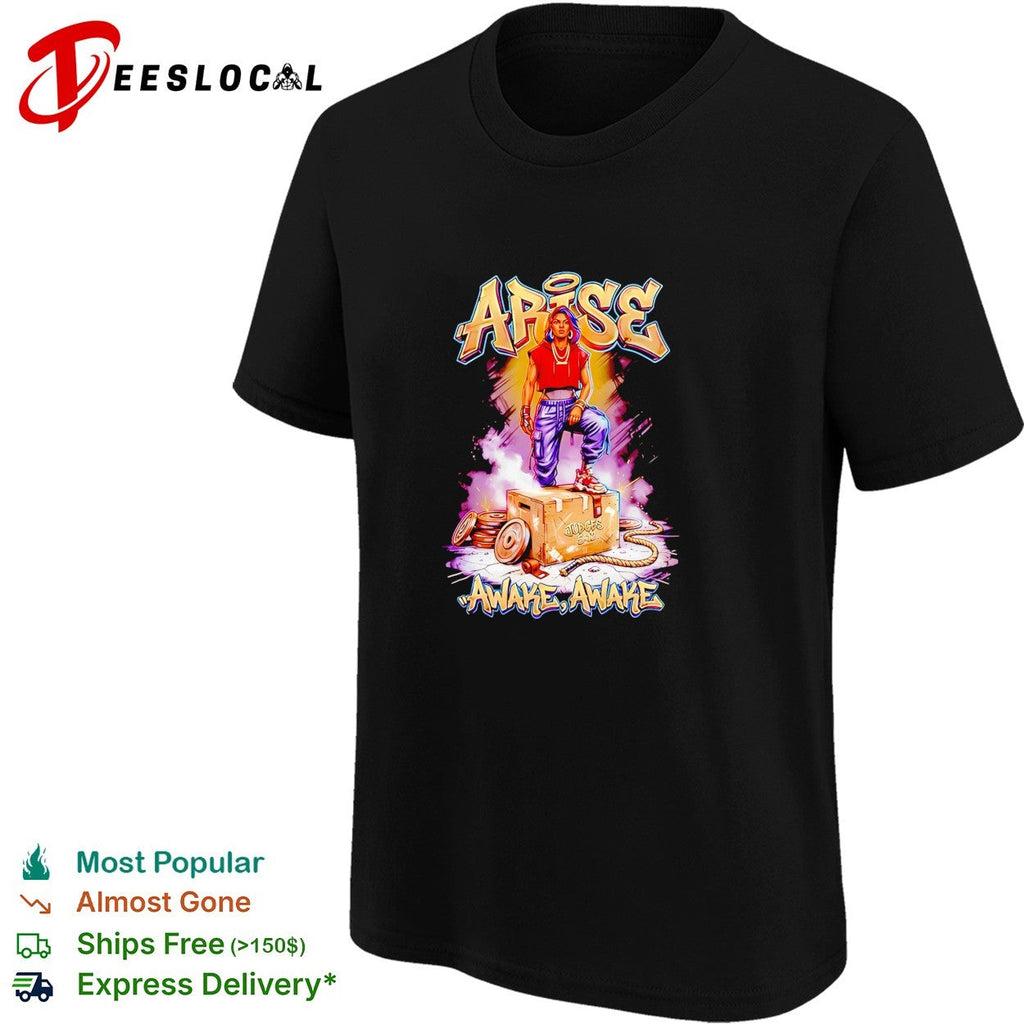Arise Awake Awake Judges 5 12 bible verse retro shirt Unisex