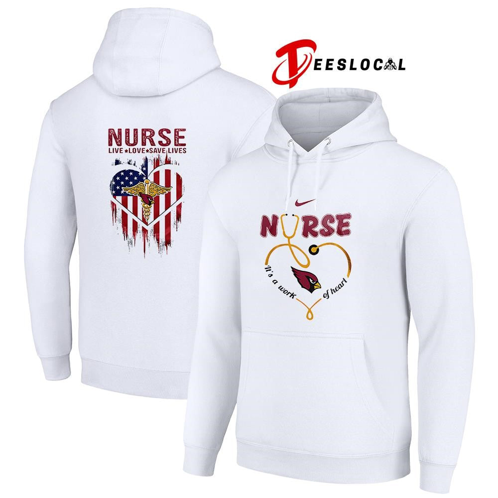 Arizona Cardinals x Army nurse it’s a work of heart shirt Unisex