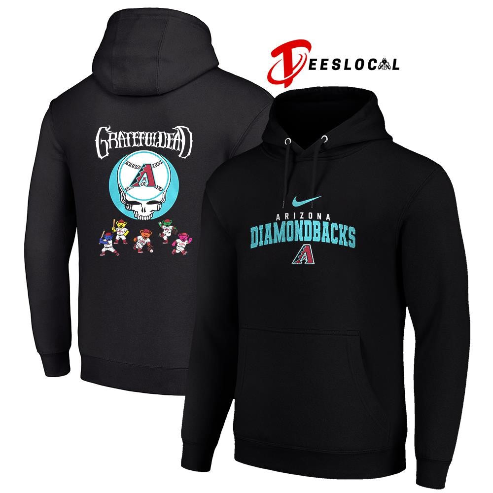 Arizona Diamondbacks x Grateful Dead bear mascot shirt Unisex