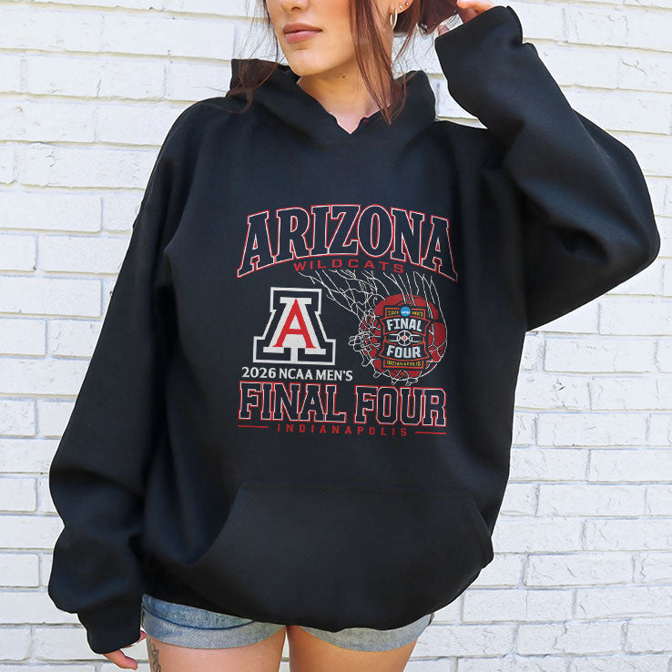 Arizona Wildcats 2026 NCAA Men’s Final Four Indianapolis T Shirt Unisex
