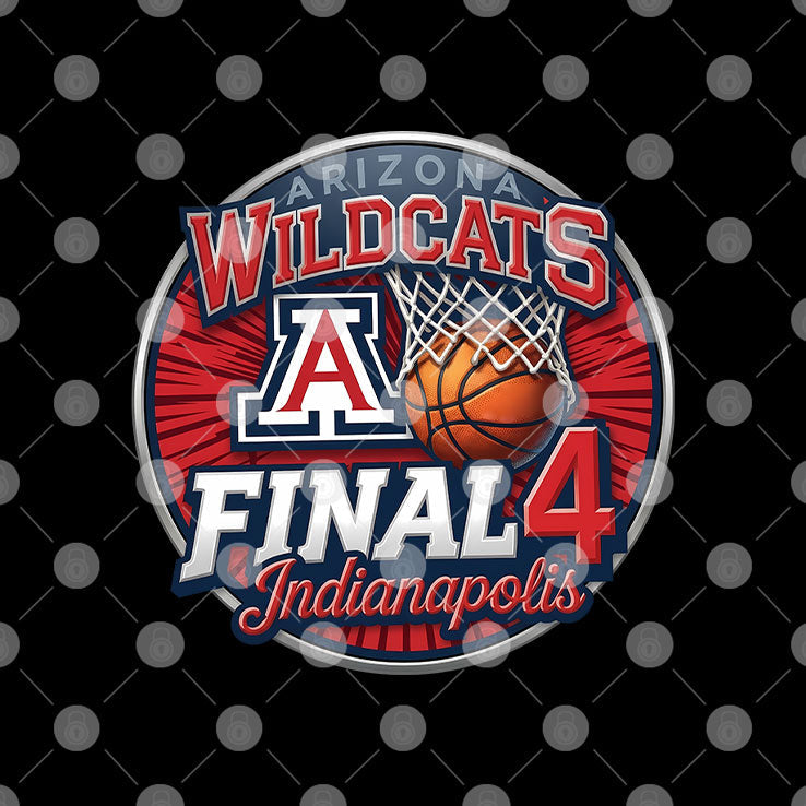 Arizona Wildcats Final Four T Shirt Unisex