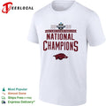 Arkansas Razorbacks 2026 NCAA DI Men’s Outdoor Track and Field National Champions shirt Unisex