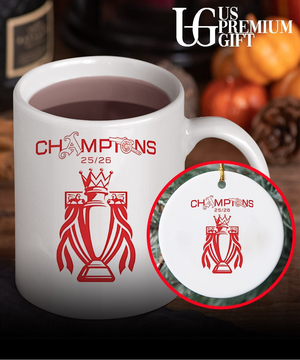 Arsenal Premier League Champions 25 26 Unisex