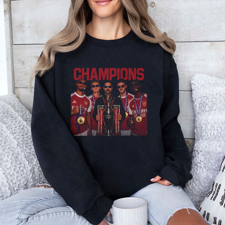 Arsenal Premier League Champions Shirt Unisex