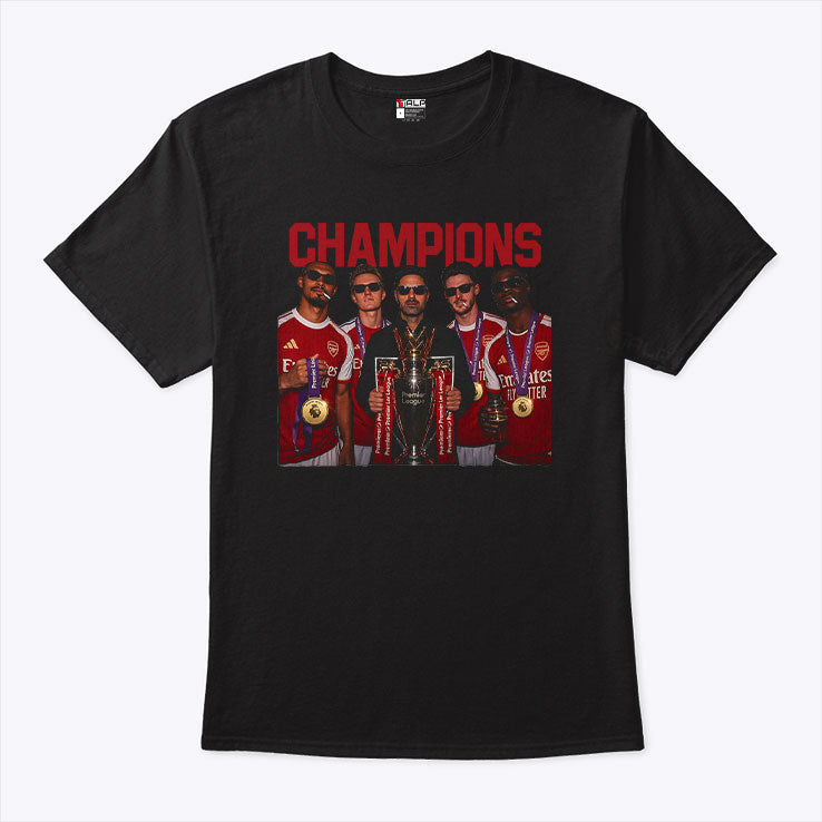 Arsenal Premier League Champions Shirt Unisex