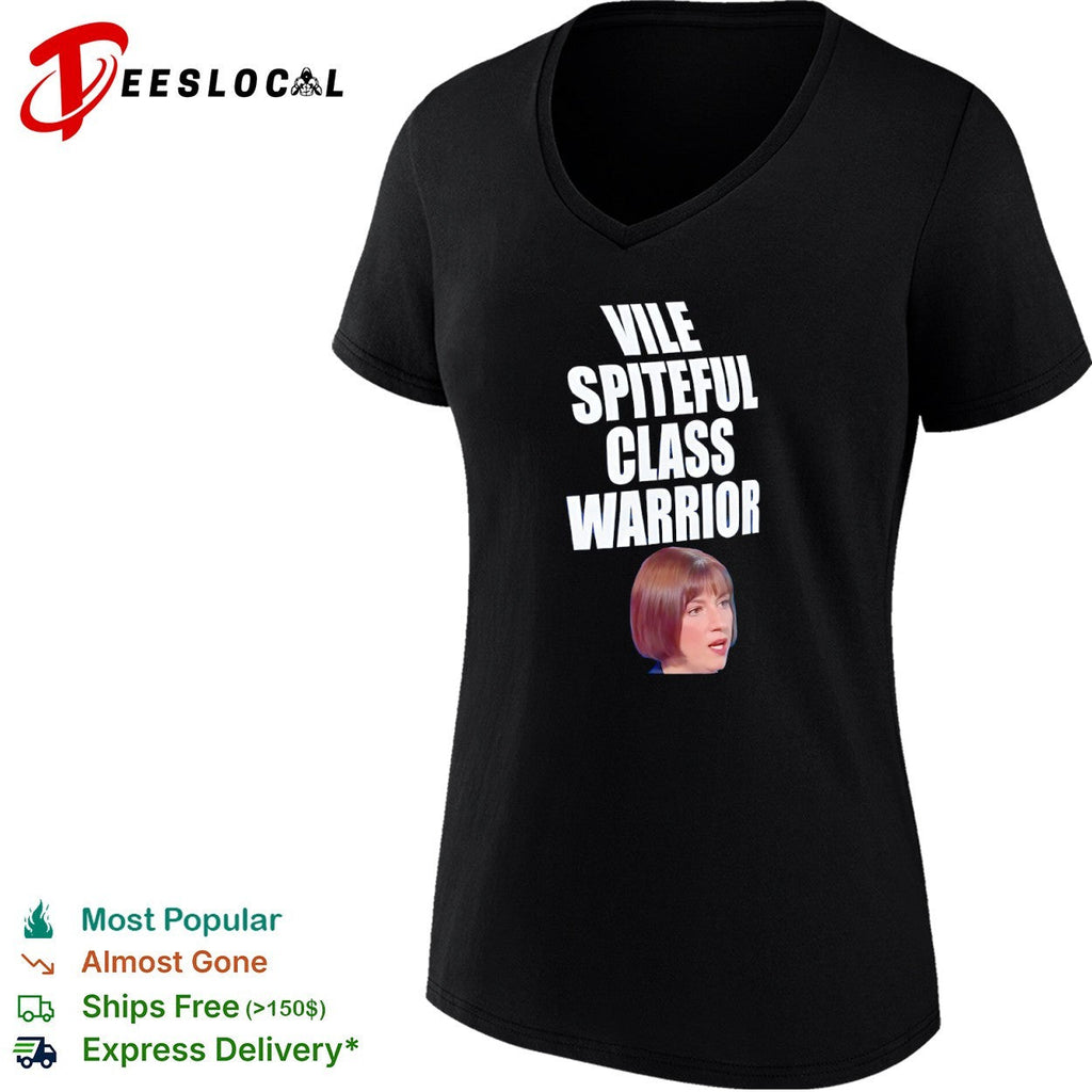 Ash Sarkar Vile Spiteful Class Warrior shirt Unisex