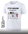 Asian Black Arab Normal American Stop Racism it’s okay to be shirt Unisex