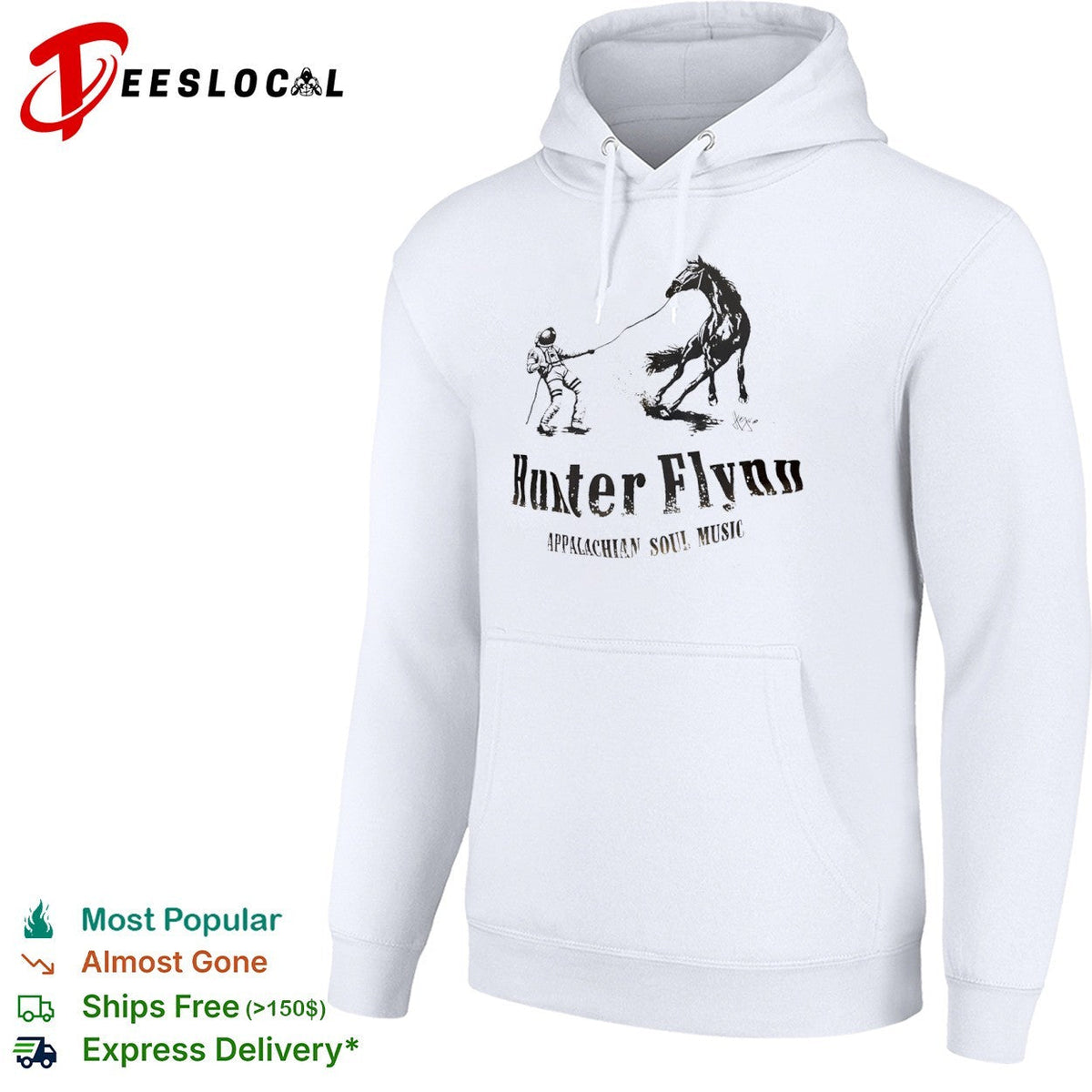 Astronaut and Horse Hunter Flynn Appalachian Soul Music shirt Unisex