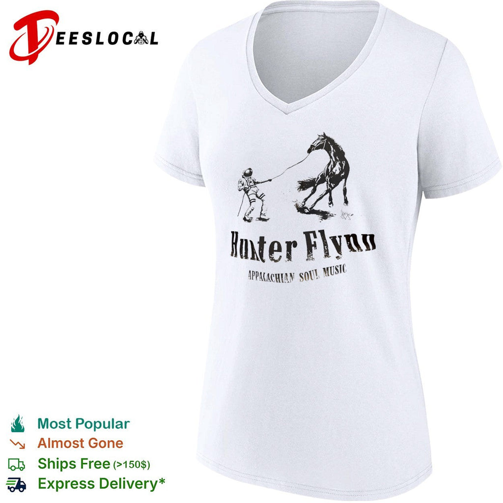 Astronaut and Horse Hunter Flynn Appalachian Soul Music shirt Unisex