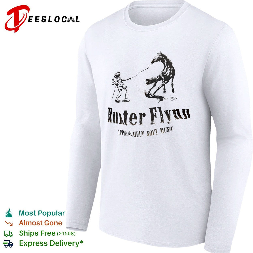 Astronaut and Horse Hunter Flynn Appalachian Soul Music shirt Unisex