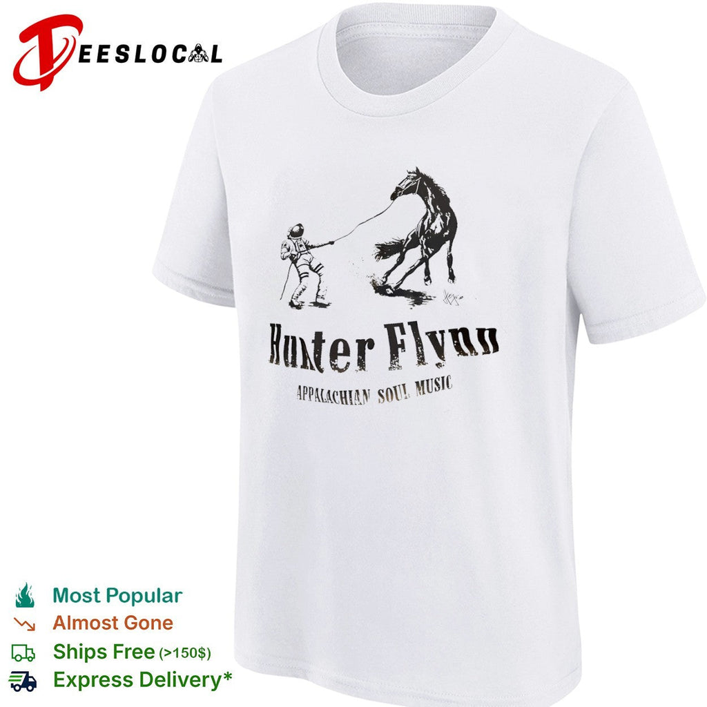 Astronaut and Horse Hunter Flynn Appalachian Soul Music shirt Unisex
