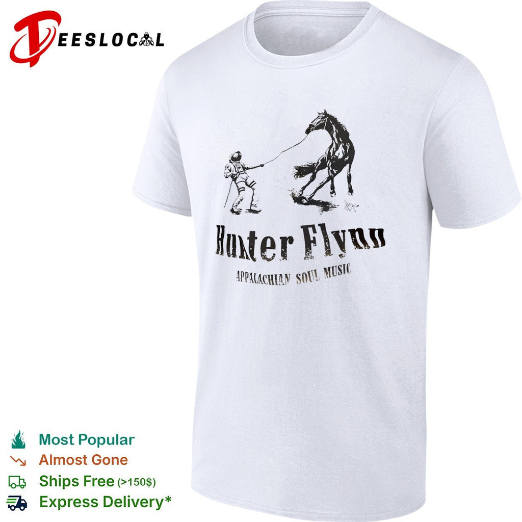 Astronaut and Horse Hunter Flynn Appalachian Soul Music shirt Unisex