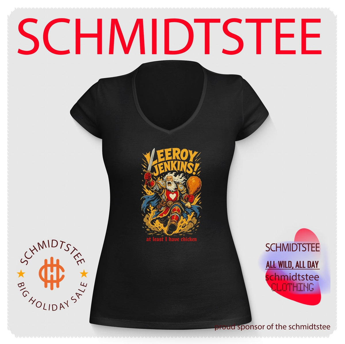 At Least I Have Chicken Leeroy Jenkins Legend shirt Unisex