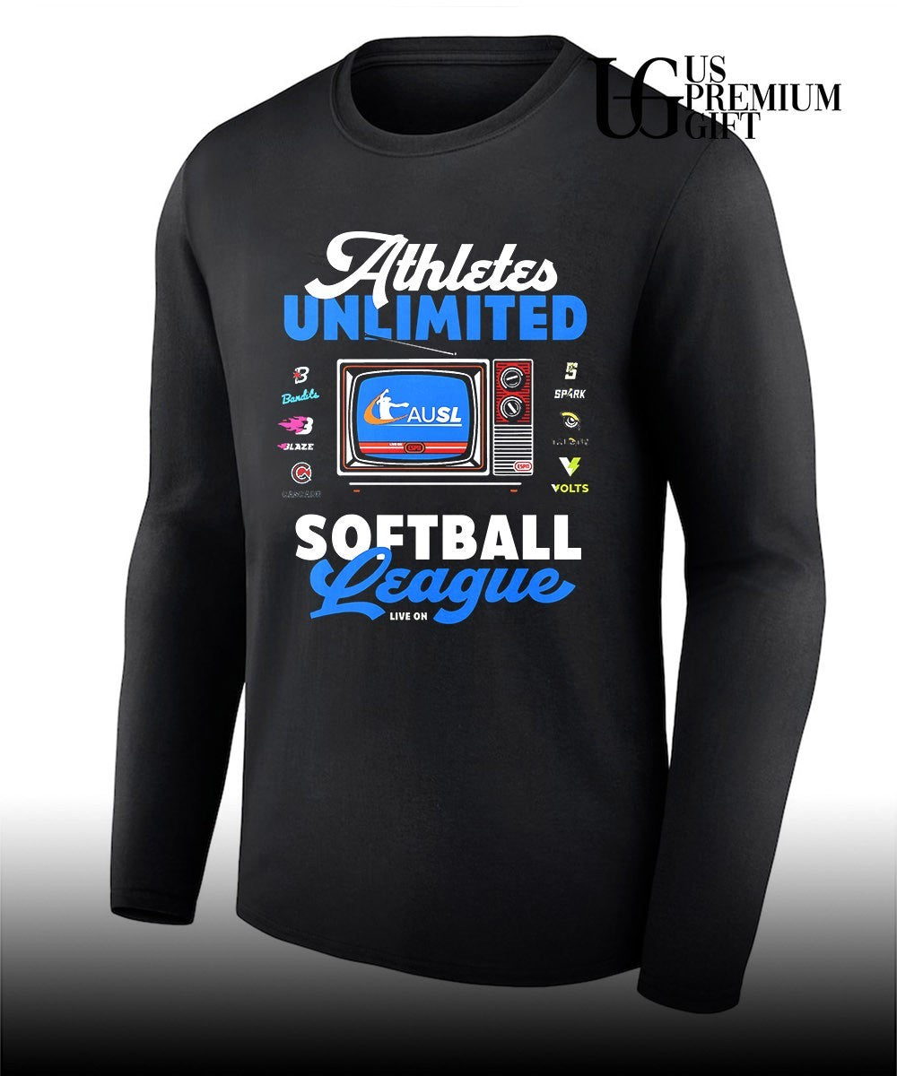 Athletes Unlimited Softball League Bandits Blaze Cascade Spark Talons Volts shirt Unisex