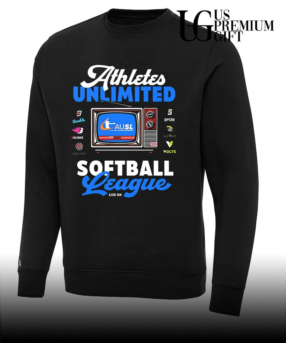 Athletes Unlimited Softball League Bandits Blaze Cascade Spark Talons Volts shirt Unisex