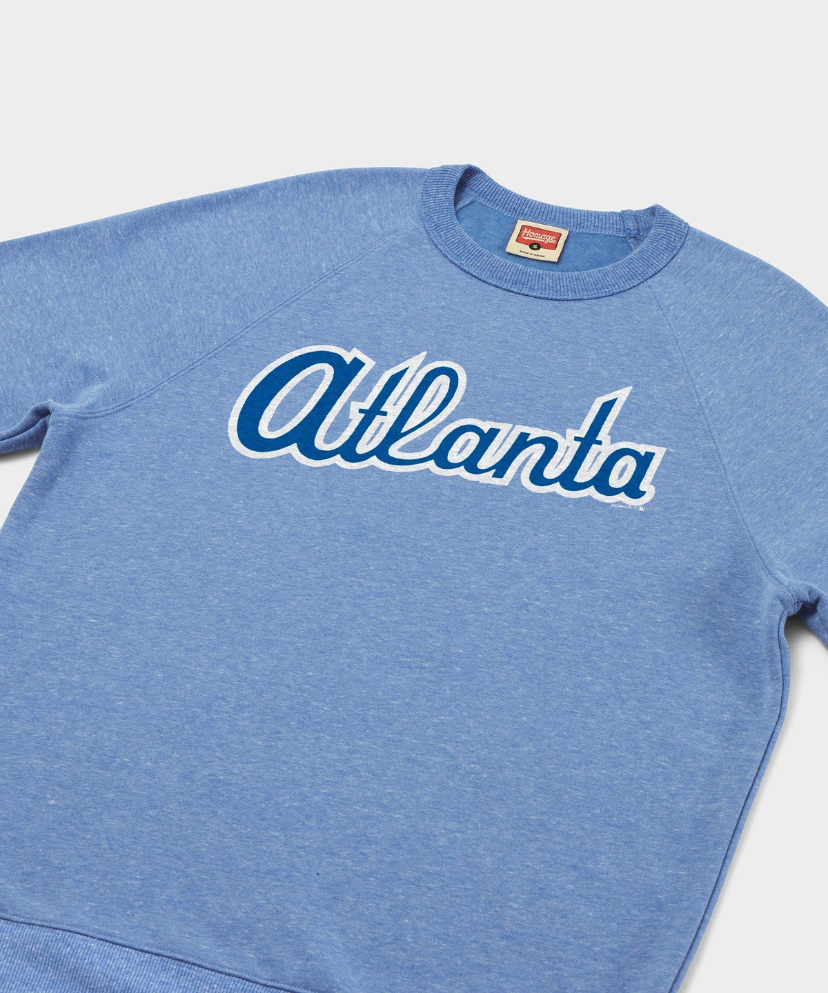 Atlanta Braves Jersey Logo '80 Crewneck Unisex