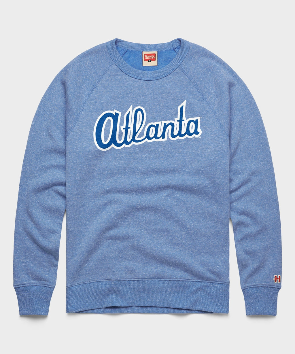 Atlanta Braves Jersey Logo '80 Crewneck Unisex