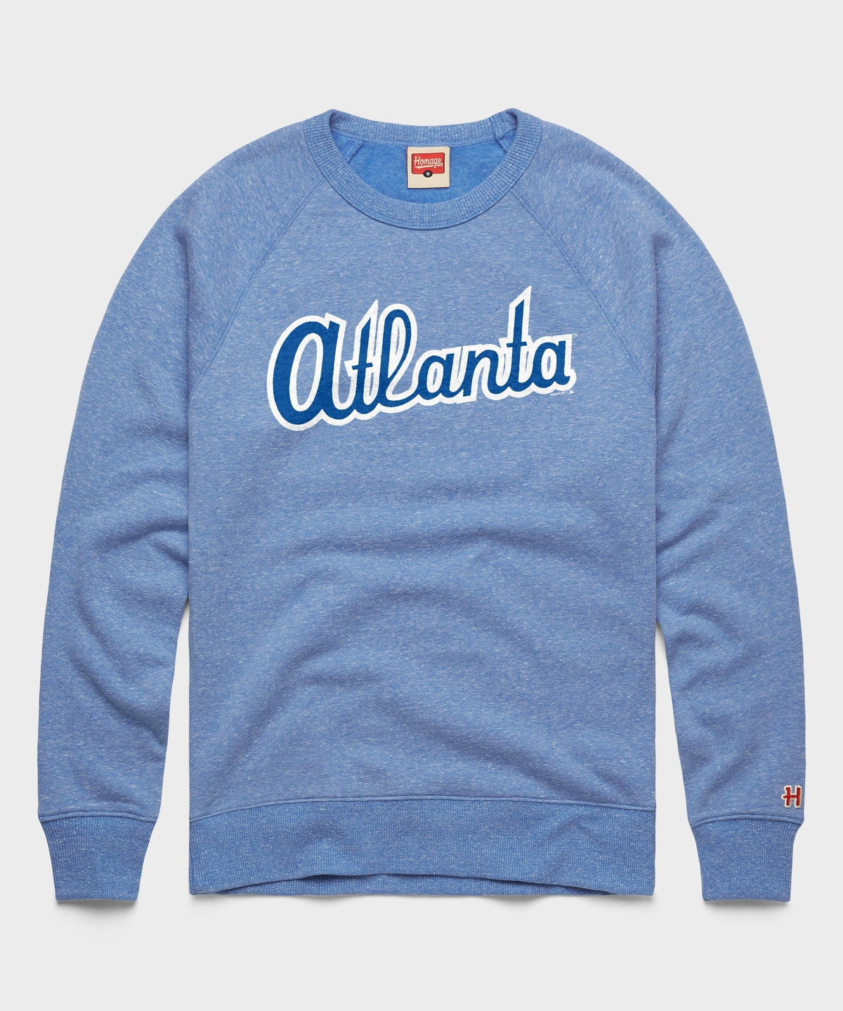 Atlanta Braves Jersey Logo '80 Crewneck Unisex