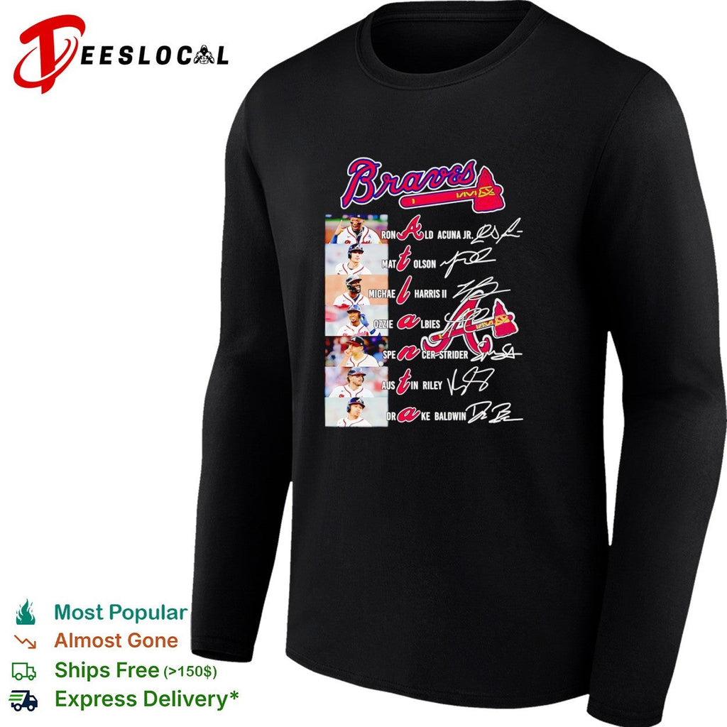 Atlanta Braves Ronald Acuna Jr Matt Olson Michael Harris II Ozzie Albies Spencer Strider Austin Riley shirt