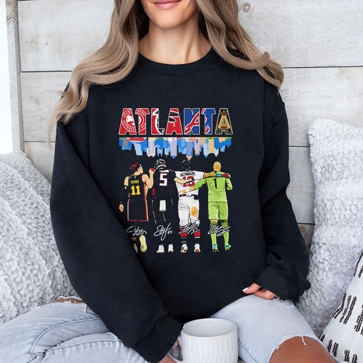 Atlanta Sports Legends T Shirt Unisex