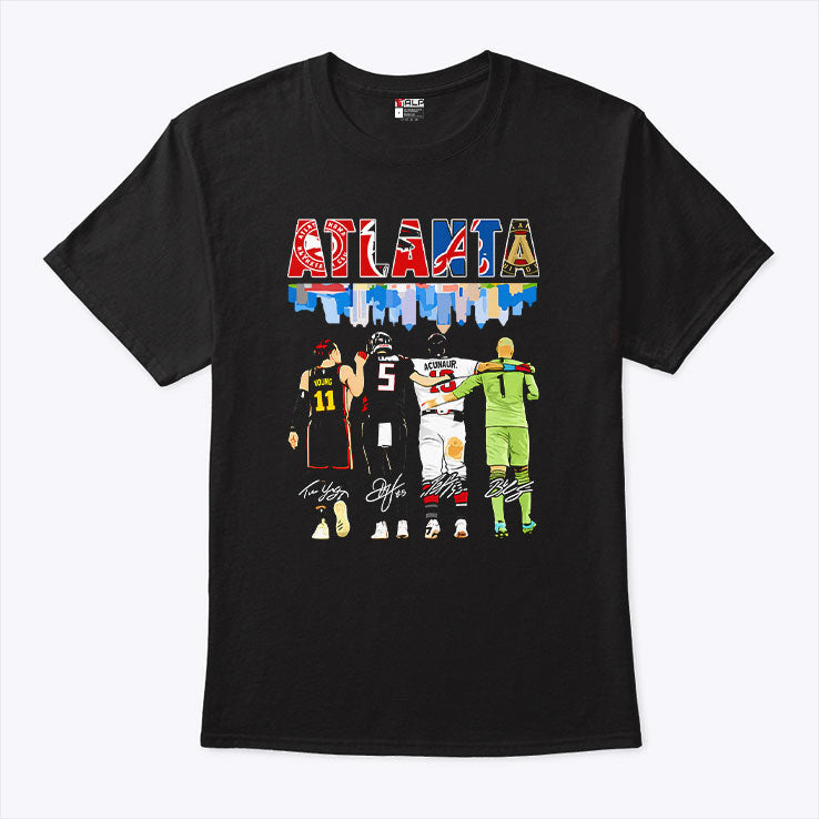 Atlanta Sports Legends T Shirt Unisex