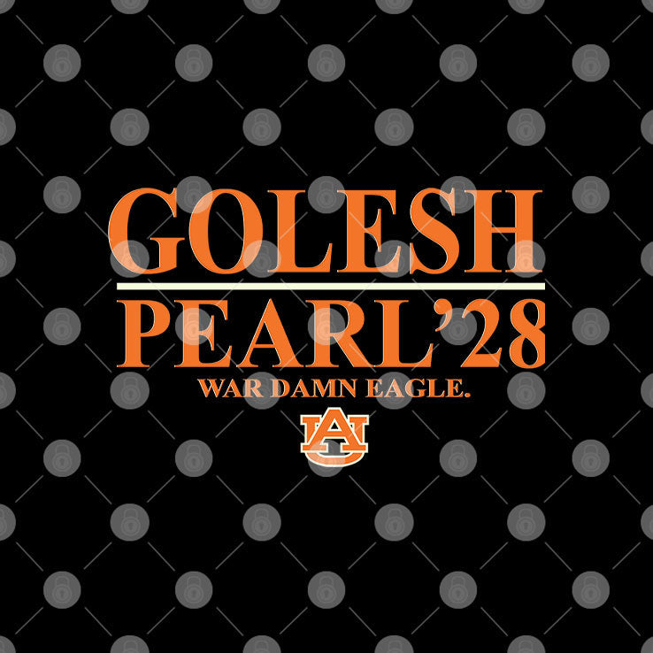 Auburn Tigers Golesh Pearl ’28 War Damn Eagle Shirt Unisex