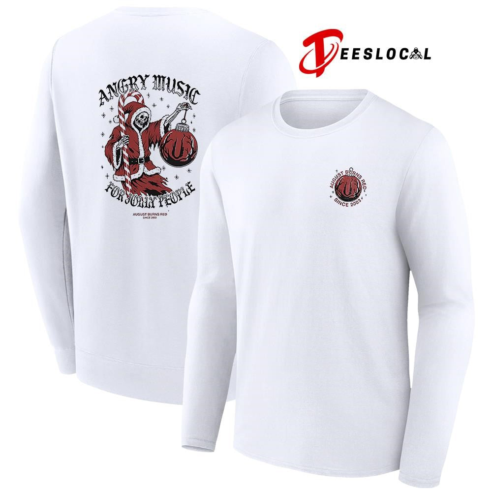 August Burns Red Christmas angry music for Jolly People Jolly Reaper shirt Unisex