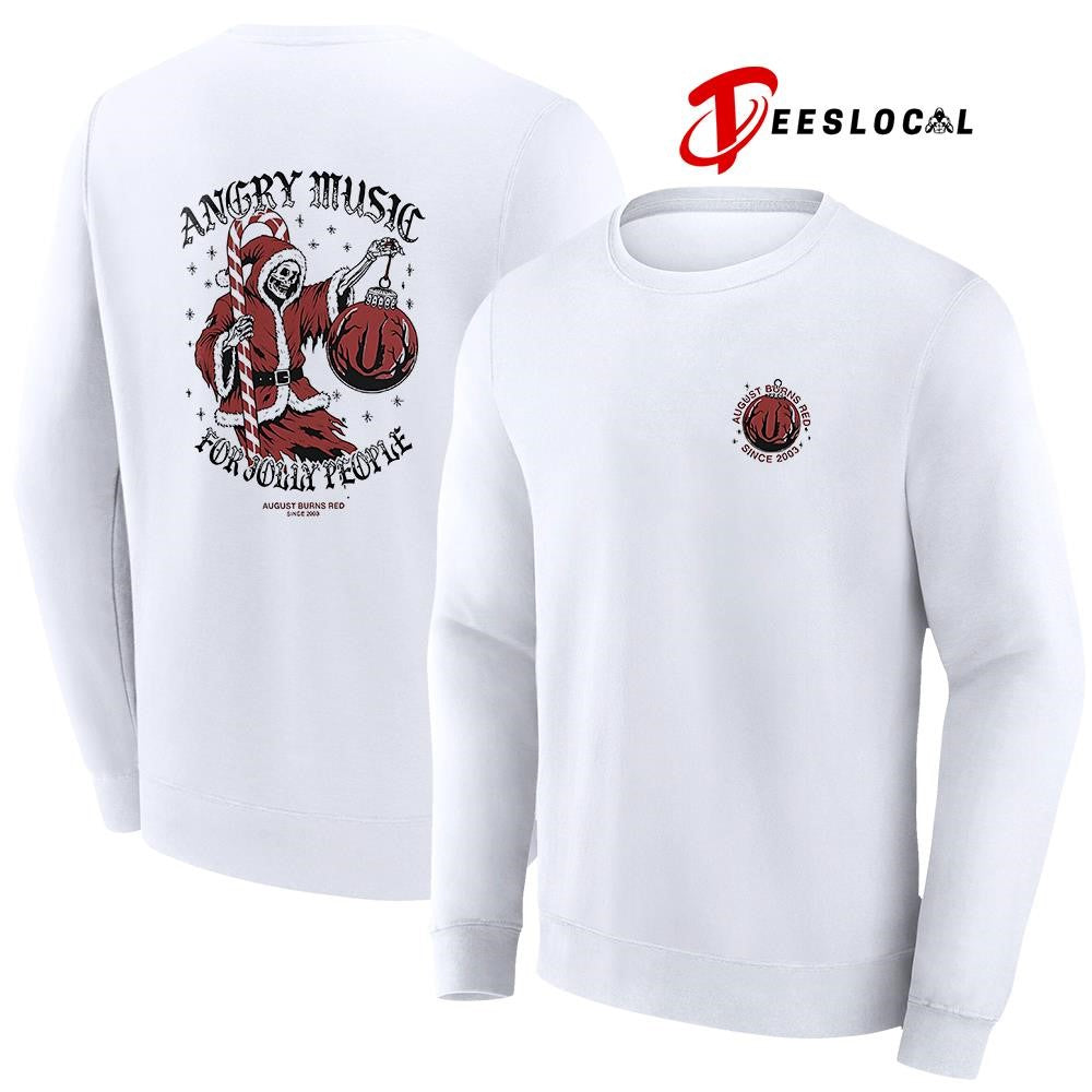 August Burns Red Christmas angry music for Jolly People Jolly Reaper shirt Unisex