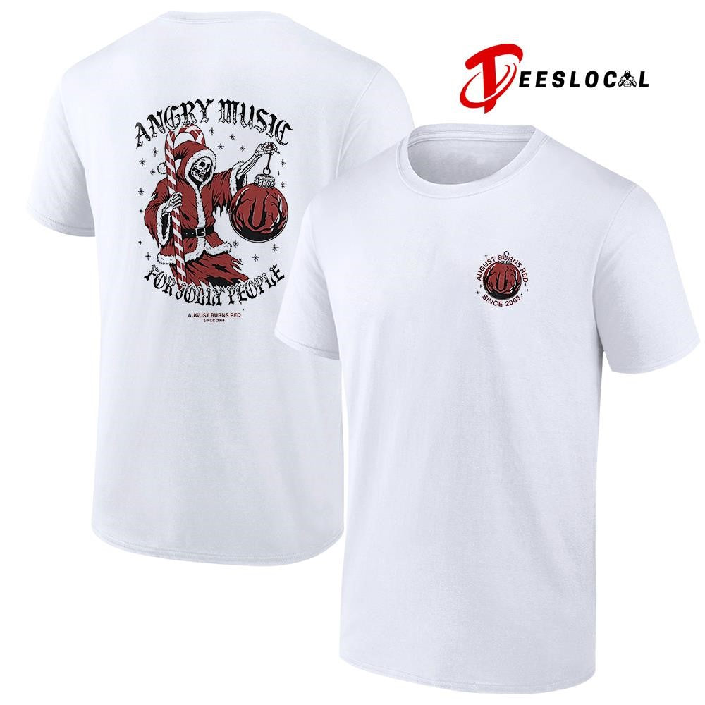 August Burns Red Christmas angry music for Jolly People Jolly Reaper shirt Unisex