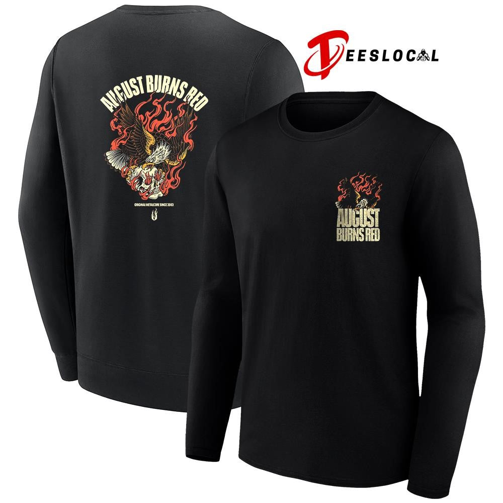 August Burns Red fire eagle graphic shirt Unisex