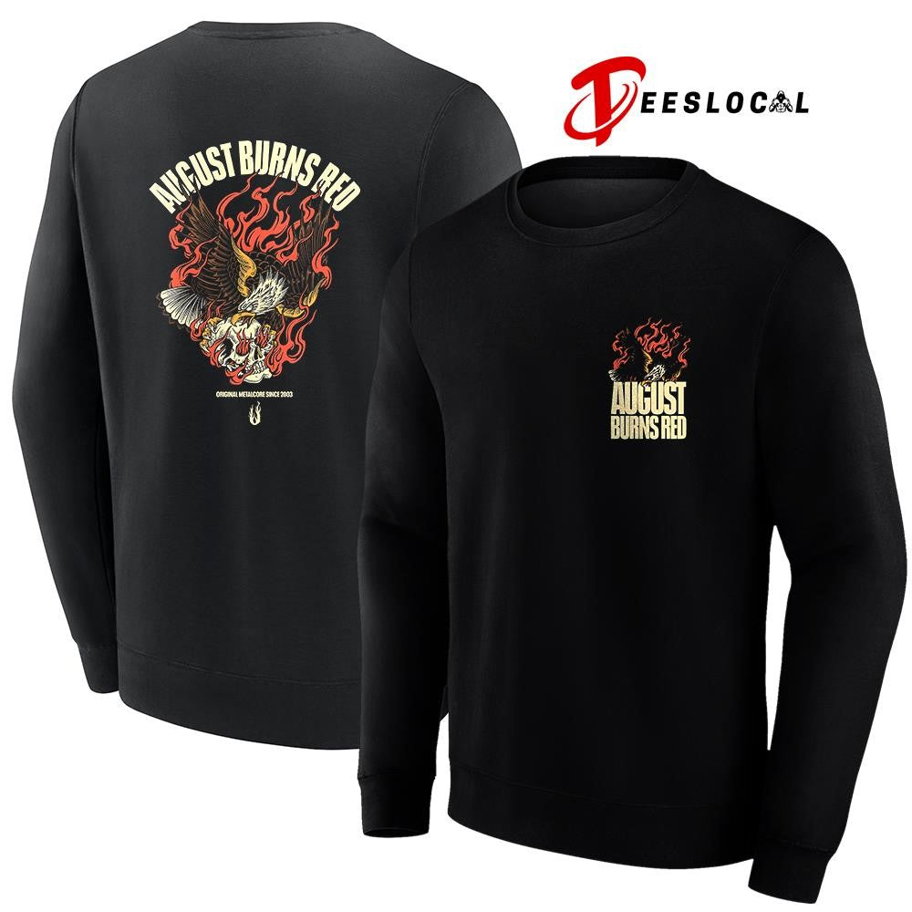 August Burns Red fire eagle graphic shirt Unisex